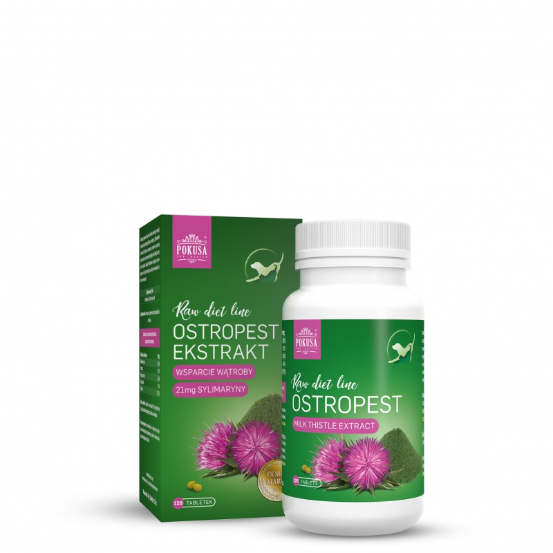 Viên Hỗ Trợ Gan Chiết Xuất Milk Thistle Raw Diet Line Cho Chó Mèo