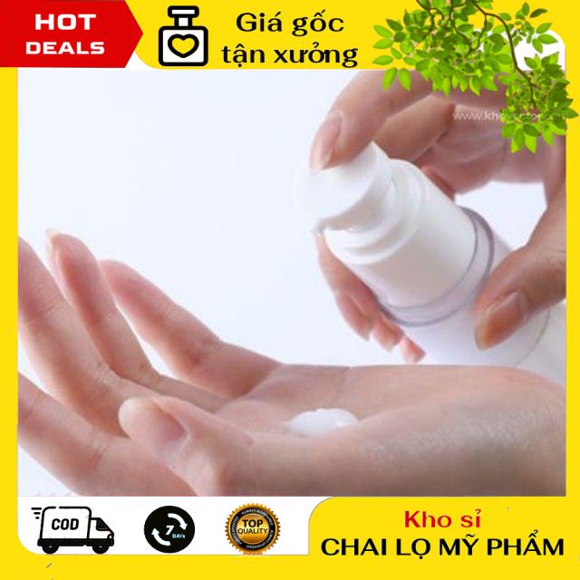 Chai Chiết Mĩ Phẩm ❤ GIÁ TẬN GỐC ❤ Chai nhựa xịt giọt hút chân không 15ml/30ml/50ml/100ml chiết mỹ phẩm