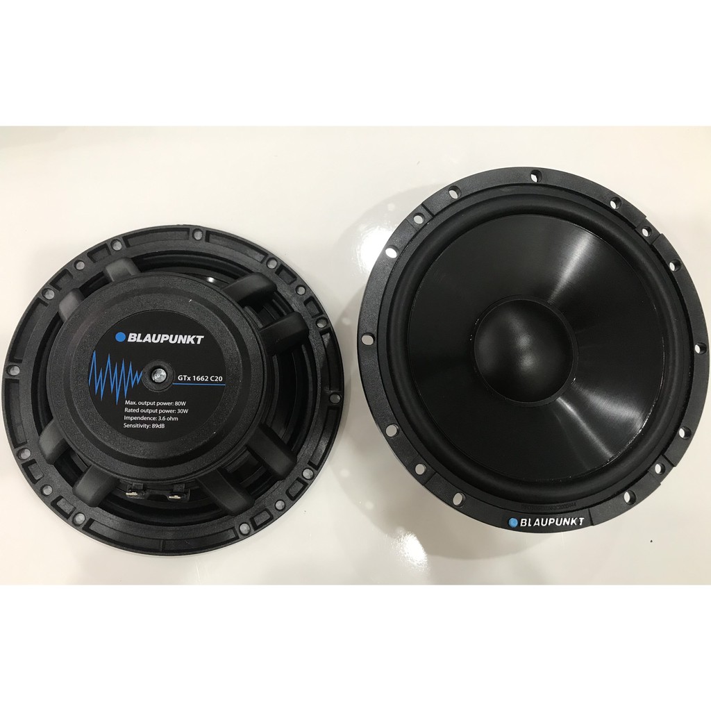 Bộ 4 Loa Ô Tô Kèm Phân Tần Blaupunkt GTX 1662 C20 Chính Hãng Âm Thanh Sắc Nét Dành Riêng Cho Người Am Hiểu