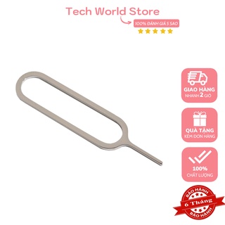 Que chọc sim 1k bằng thép dùng được cho ip, smart phone dùng lấy sim điện thoại giá rẻ Tech World