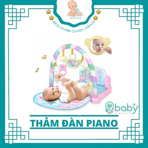 FREE SHIP ! Thảm nhạc 9BABY cho bé nằm chơi cho bé