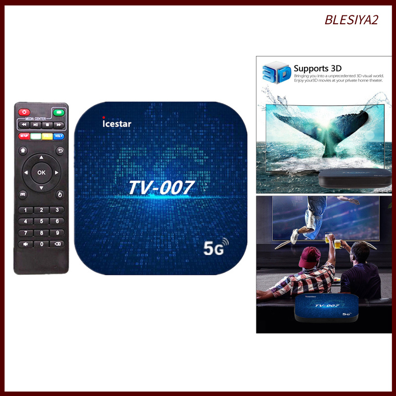Hộp Tv Box Blesiya2 Android 9.0 5g Dual Wifi Bt 5.0 Hd Eu