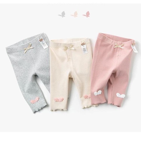 Quần Dài Bé Gái Minky Soon Chất Cotton Mềm Mịn Cho Bé Từ 6-27kg