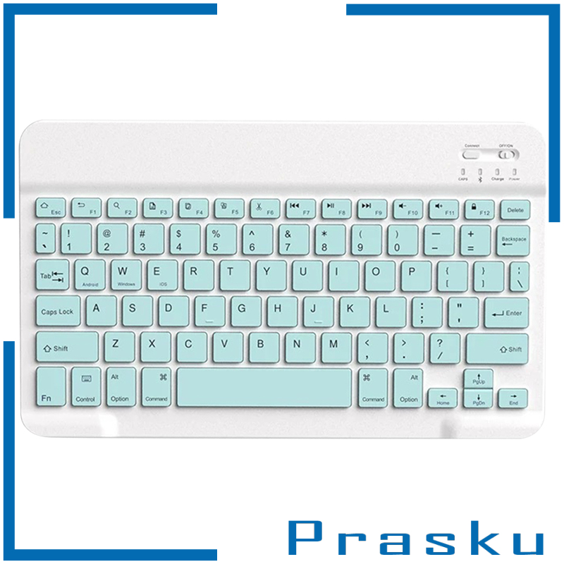 Bàn Phím Bluetooth 10 Inch Màu Hồng Cho Máy Tính