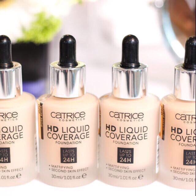 Siêu sale 12/09 Kem nền Catrice HD Liquid Coverage 30ml Đức