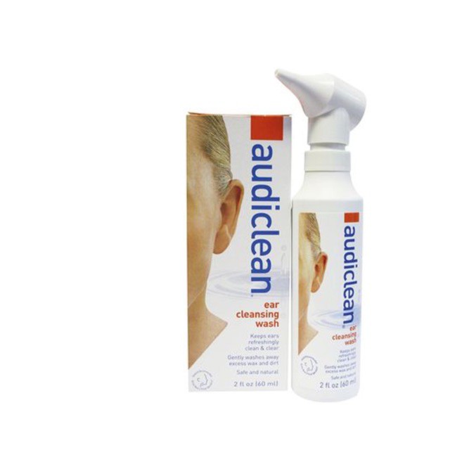 NƯỚC RỬA TAI AUDICLEAN- -60ML.