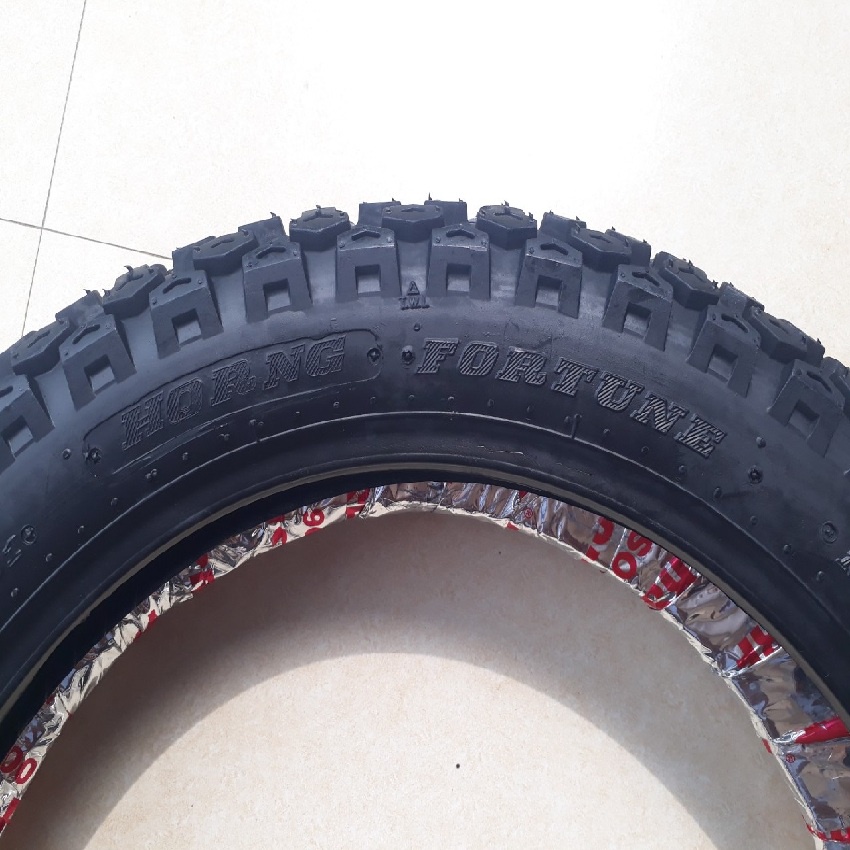 Vỏ lốp xe máy gai chân chó gai địa hình 300-18 lắp cho xe win minks xe địa hình xe độ classic cafe racer tracker cácloại