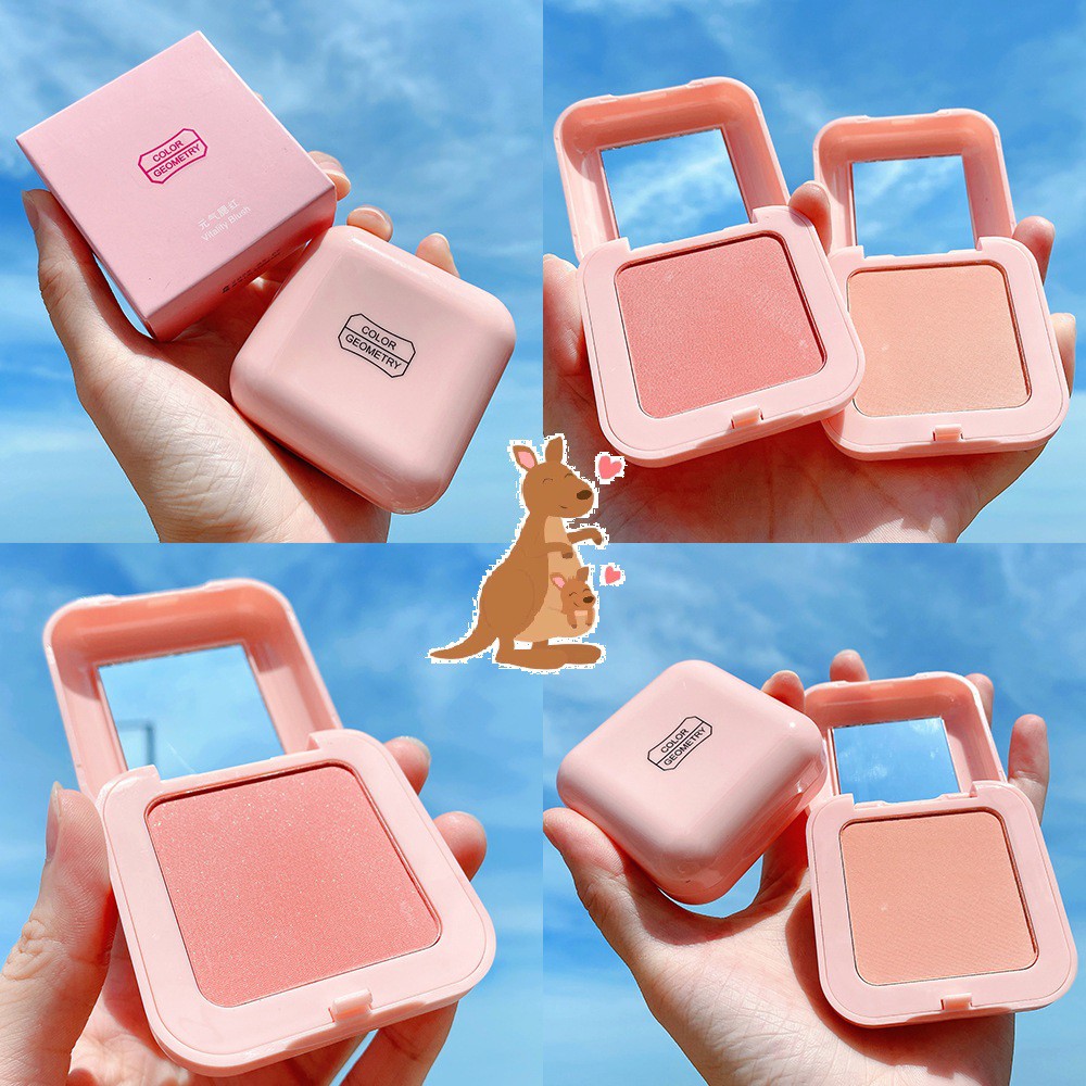 (Bán Buôn) Phấn má hồng đơn sắc Lameila Blusher Color Geometry P32