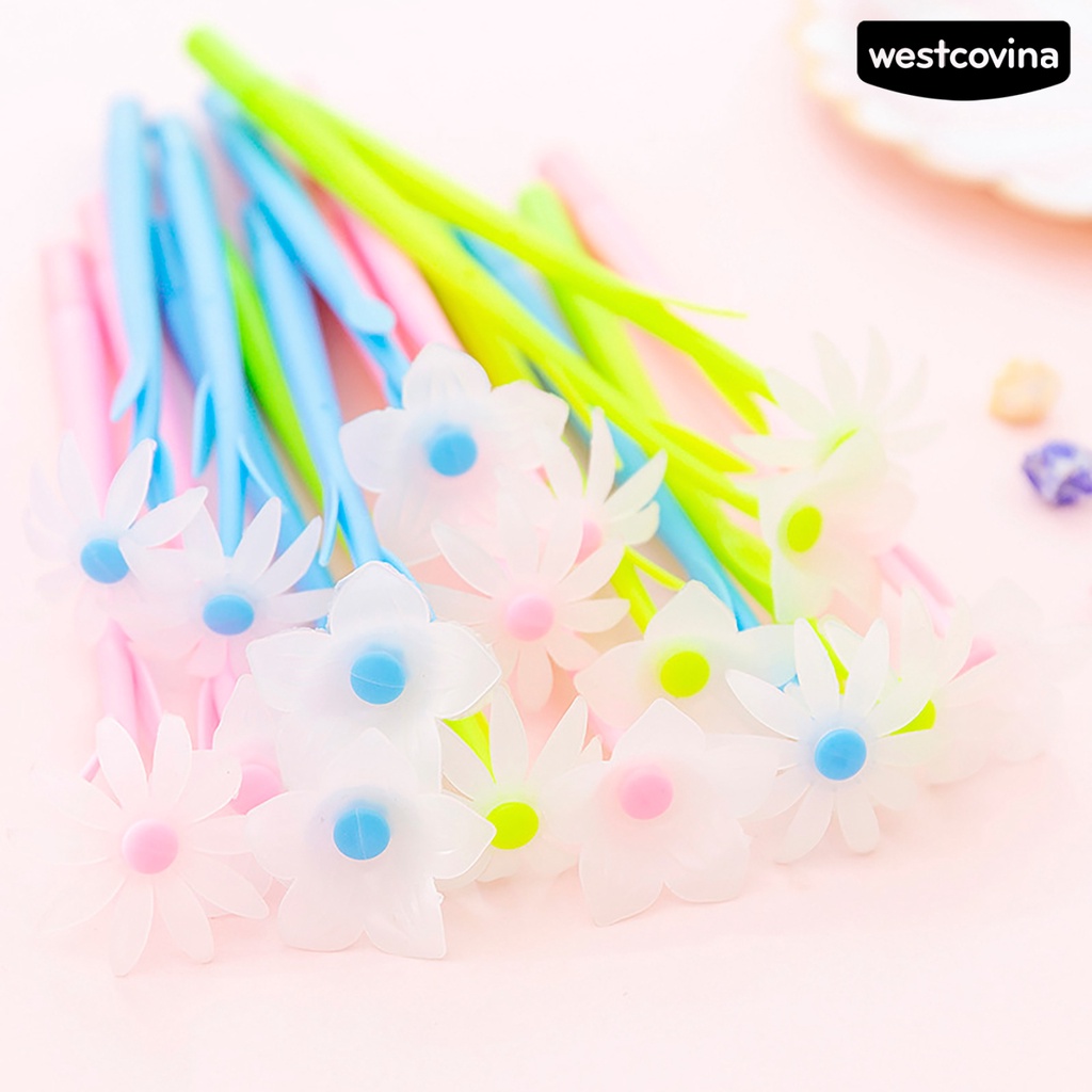 [Hot]✍Set 10 Bút Gel Hình Hoa Tulip Viết Chữ Cho Lớp Học
