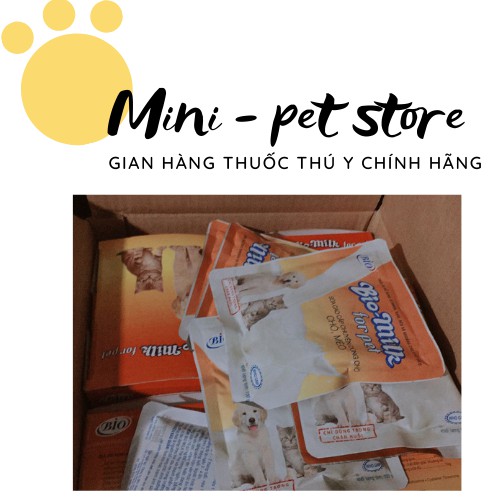 Sữa Cho Chó Mèo Bio (100g) , BIOMILK  THUỐC THÚ Y BIO