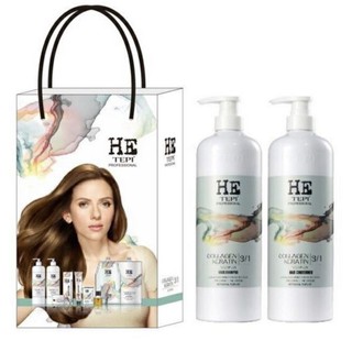 SIÊU RẺ CẶP Dầu Gội Dầu Xả Tái Sinh Teppi 1000ml