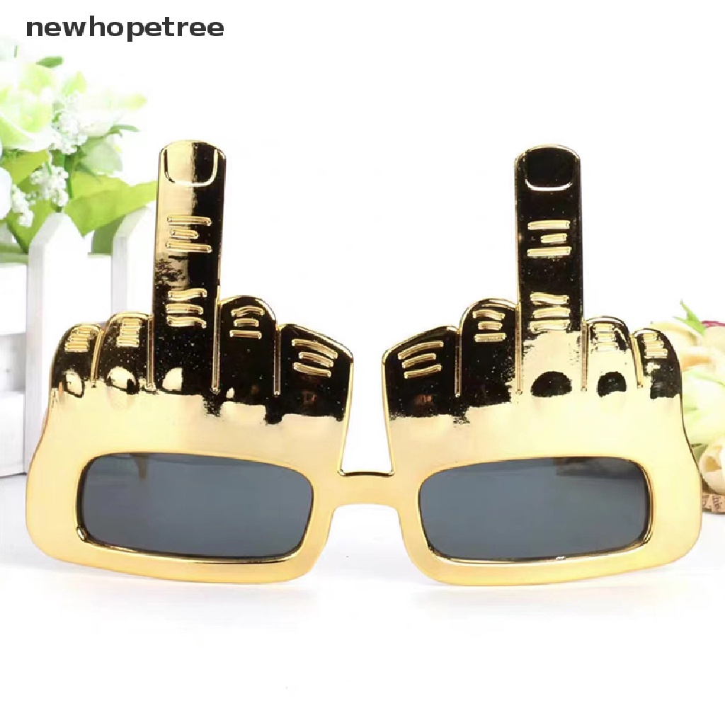 Mắt Kính Hình Ngón Giữa Vui Nhộn Sáng Tạo Dùng Trang Trí Tiệc