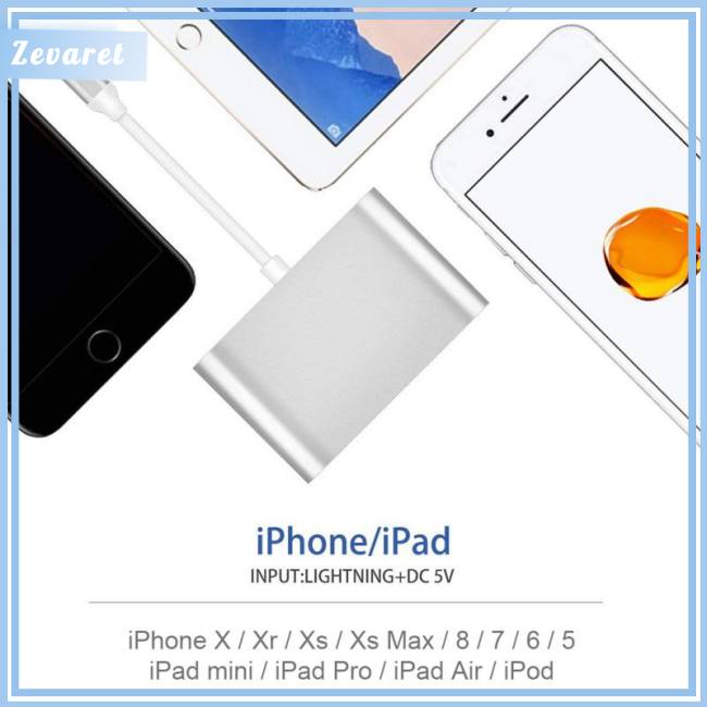 Cáp Chuyển Đổi Lightning Sang HDMI VGA AV TV Cho iPhone X iPhone 8 7 7 Plus 6 6S iPad