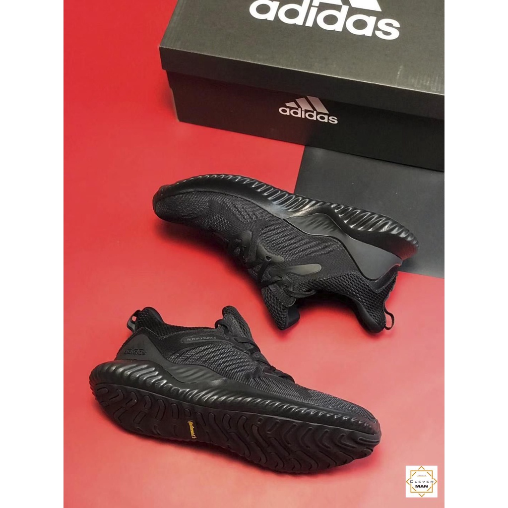 (BẢN SIÊU CẤP+QUÀ TẶNG) Giày Thể Thao Sneaker Nam Nữ ALPHABOUNCE Beyond 2018 Full đen CLEVER MAN STORE