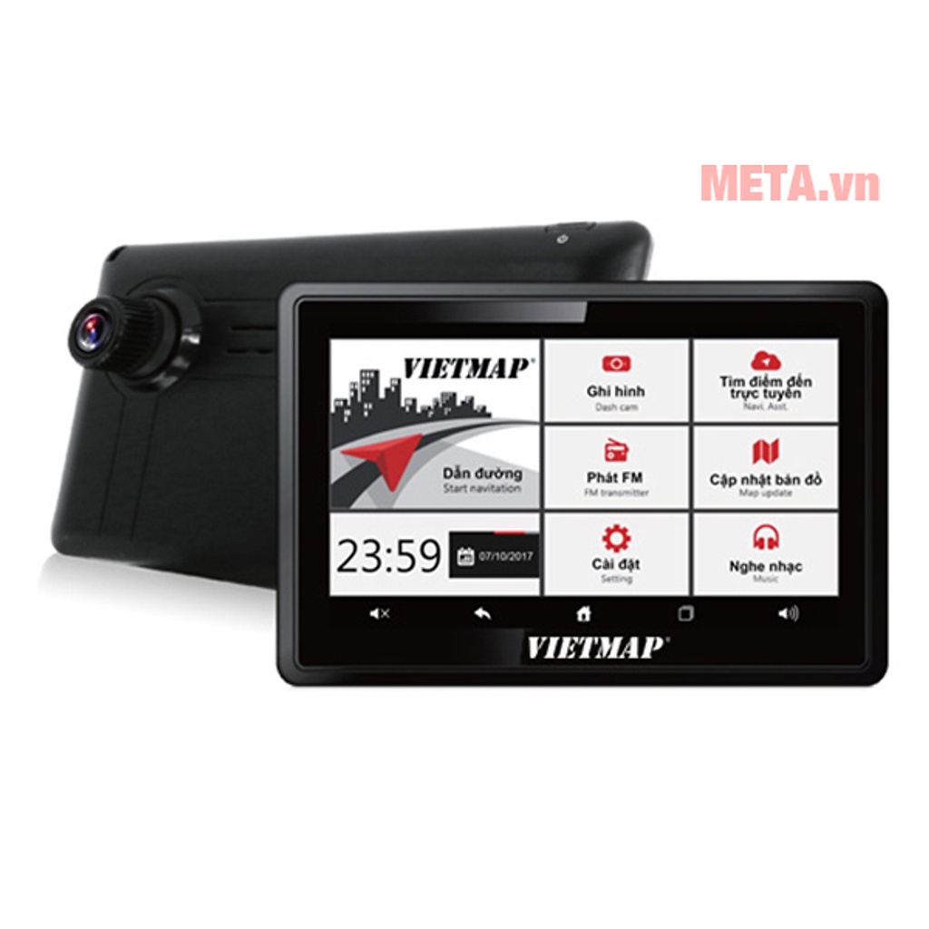 Camera hành trình VIETMAP W810, dẫn đường kết hợp ghi hình, tặng kèm thẻ nhớ 32GB