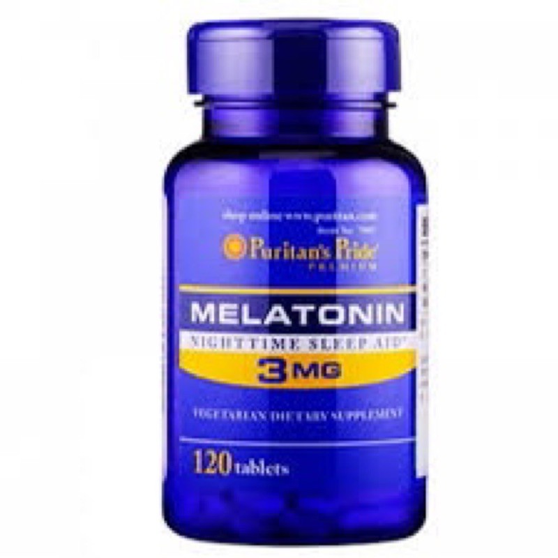 Melatonin 3mg Puritan Pride 120v