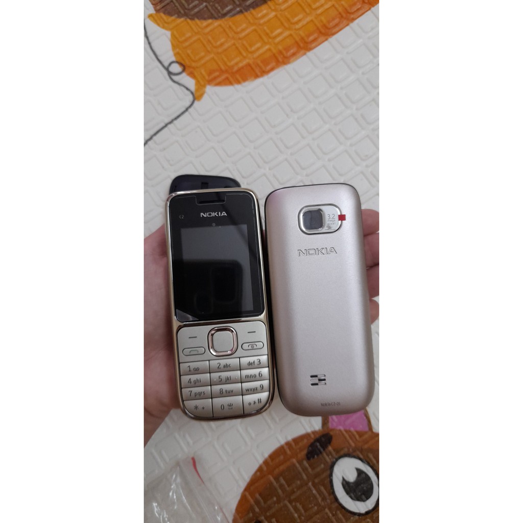 Điện thoại Nokia c2-01 Zin Kèm Pin Sạc BẮT 3G, BẢO HÀNH 6 THÁNG