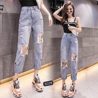 QUẦN BAGGY BÒ NỮ 3018 CỰC CHẤT TÔN DÁNG CHẤT JEAN BAO ĐẸP PHONG CÁCH HÀN QUỐC XƯỞNG MAY TIT COJ 2