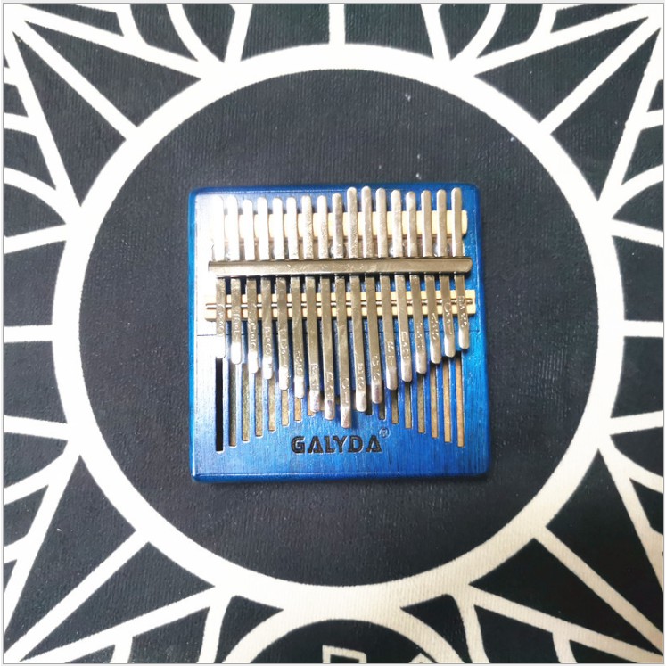 Có sẵn [Mẫu mới] Đàn kalimba 17 phím GALYDA-17M0012 âm vang phím chuẩn