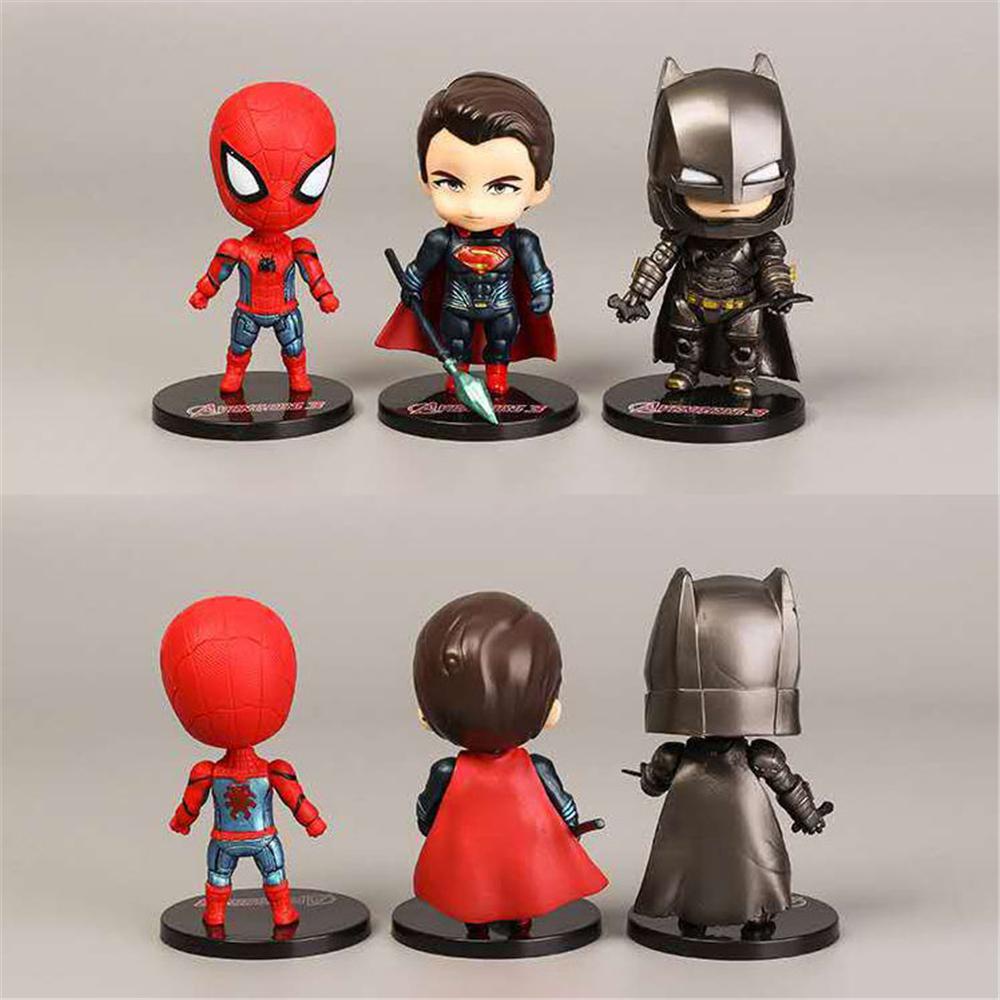 Bộ 6 Mô Hình Nhân Vật Phim Avengers
