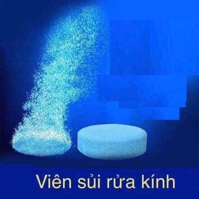 [Vừa Bán Vừa Tặng] Viên Sủi Rửa Kính Lái. Siêu Siêu Sạch [Tiền Ít Lợi Nhiều]  Hàng Siêu Cấp, Giá Rẻ Sập Sàn....