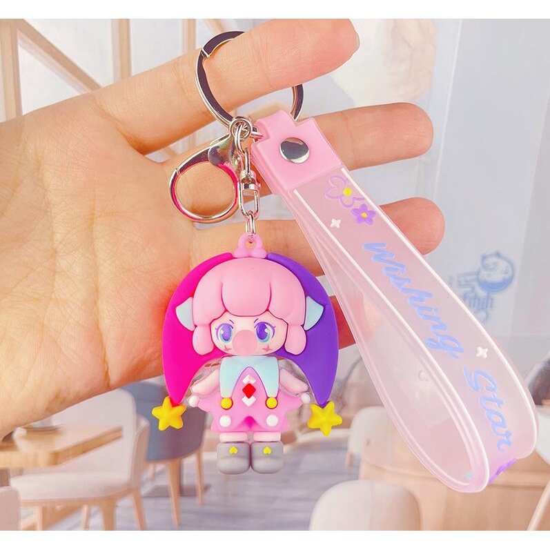 Móc Khóa Búp Bê Yêu Tinh Dễ Thương 8 Kiểu Lựa Chọn Làm Quà Tặng Cho Bạn Bè