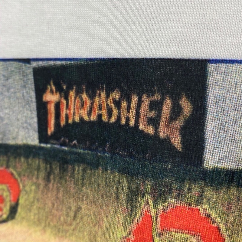 Áo thun supreme x thrasher game tee trắng - ảnh sản phẩm 4