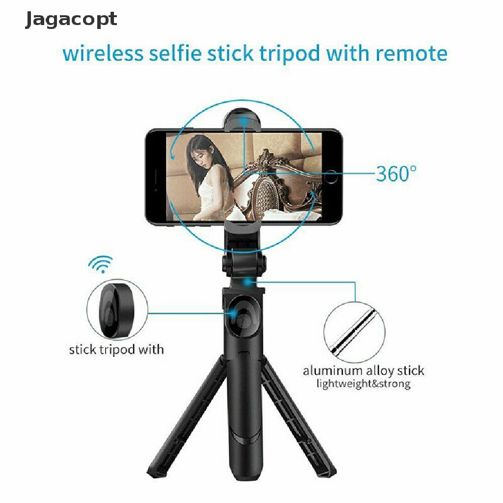 Gậy tự sướng Jagacopt 4 trong 1 có thể kéo dài điều khiển từ xa | BigBuy360 - bigbuy360.vn