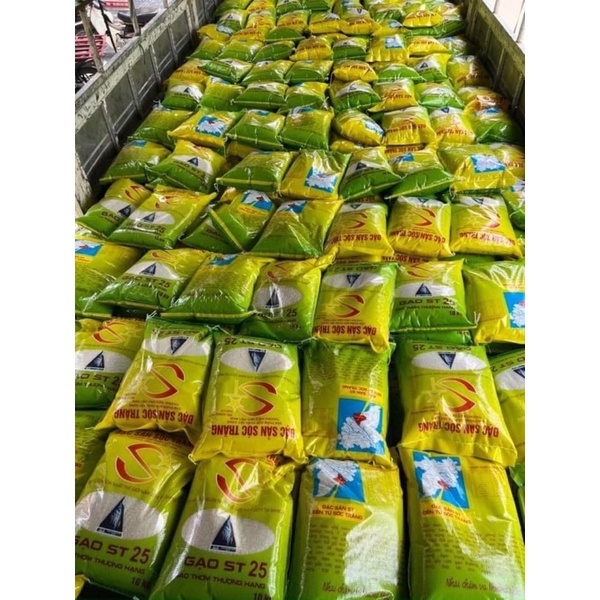 Gạo ST25 gạo thơm thượng hạng bao 10kg