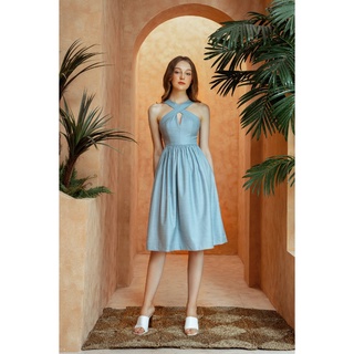 Váy yếm thân nhún D.CHIC MS: 282447