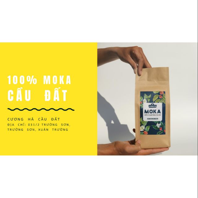 Cà phê moka Cầu Đất(500gram)