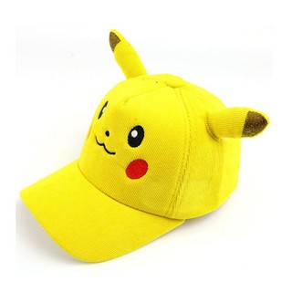 Mũ Pikachu lưỡi trai cho bé từ 2-6 tuổi