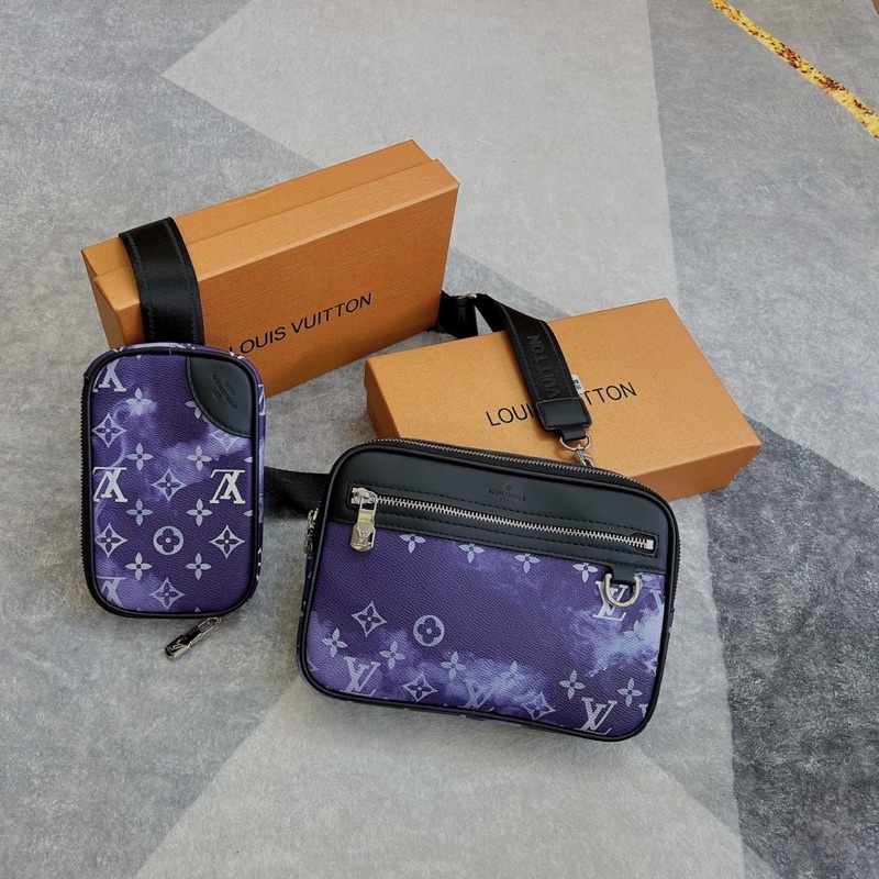 Louiss Vuittonn Damier Grapphite Size : 23 x 15 x 4 Hoạ Tiết: monogram Bên trong kèm logo -Mã code Full Box   - Túi vải