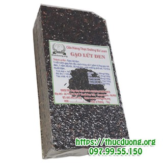 Gạo lứt đen 1kg Thực Dưỡng Bà Loan
