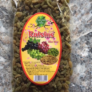 Nho xanh Ninh thuận loại1 túi 500gr