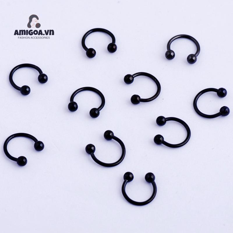 Khuyên Xỏ Cơ Thể Bằng Thép Không Gỉ Cá Tính