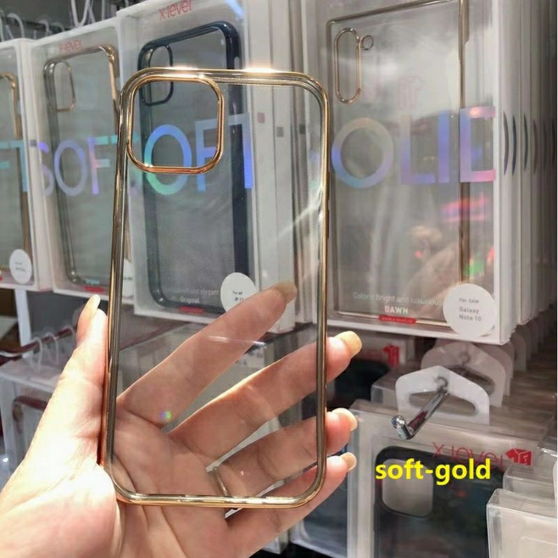 CHÍNH HÃNG Ôp lưng X-level viền màu cho iPhone  13 / 12 Mini / 12 / 12 Pro/ 12 Pro Max lưng trong cứng ( Chính Hãng )