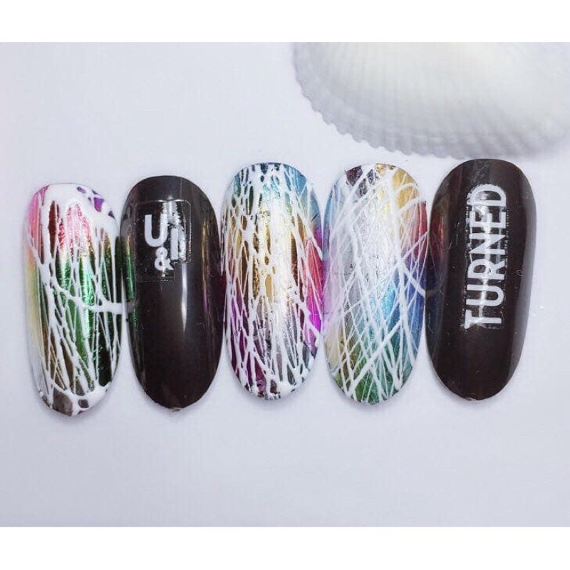 Gel nhện vẽ móng gel mạng nhện vinimay làm móng đủ màu