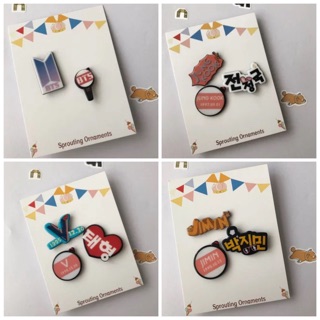 Pin cúc BTS V JUNGKOOK JIMIN - Huy hiệu BTS