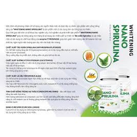 Viên uống trắng sáng da tự nhiên Whitening Nano Spirulina MEDIWORLD | BigBuy360 - bigbuy360.vn