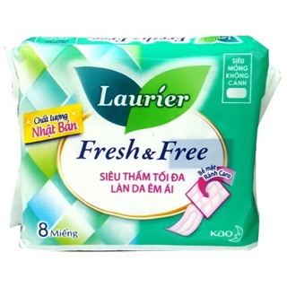 Băng vệ sinh Laurier mỏng không cánh