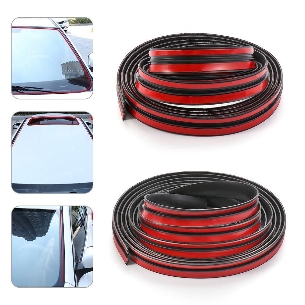 SHOUKEY Dải Cao Su Chữ T Dán Kính Chắn Gió Trước / Sau Xe Hơi