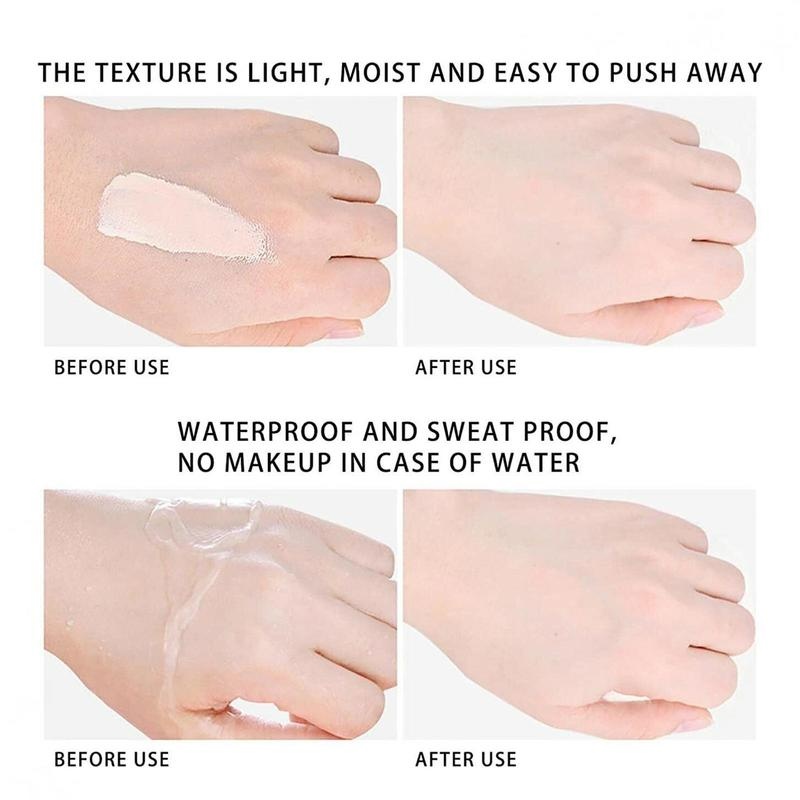 Kem Nền Che Khuyết Điểm Dạng Lỏng Mềm Mịn Kháng Nước Kiềm Dầu Lâu Trôi 3 Màu Tùy Chọn