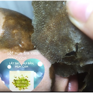 LỘT MỤN COLLAGEN tinh chất trà xanh handmade