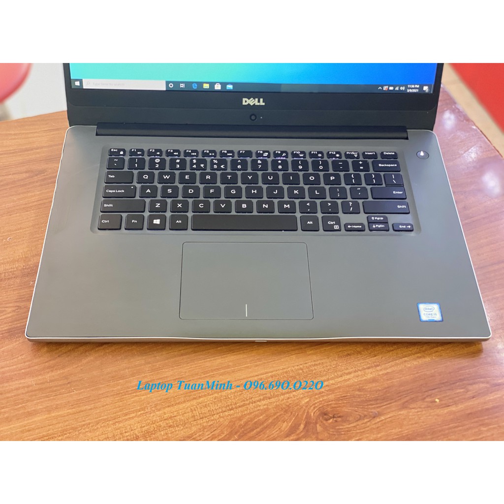 Laptop cũ Dell 7560 đẳng cấp - Core i5 7200U - VGA rời GeForce 940MX 4GB GDDR5 - 15.6" FULL HD - mỏng nhẹ đẹp