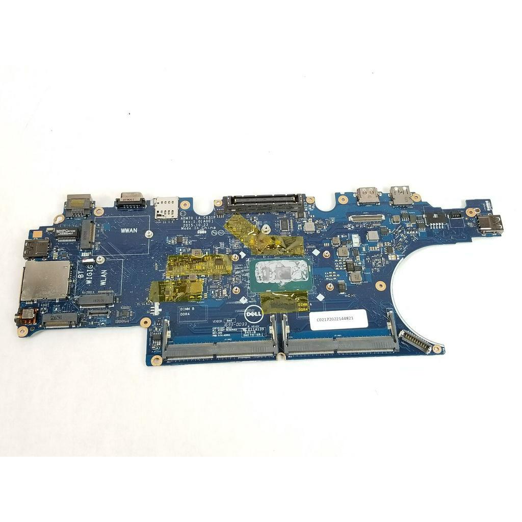 Main Dell Latitude E5470 CPU i5-6300U 2.4 GHz