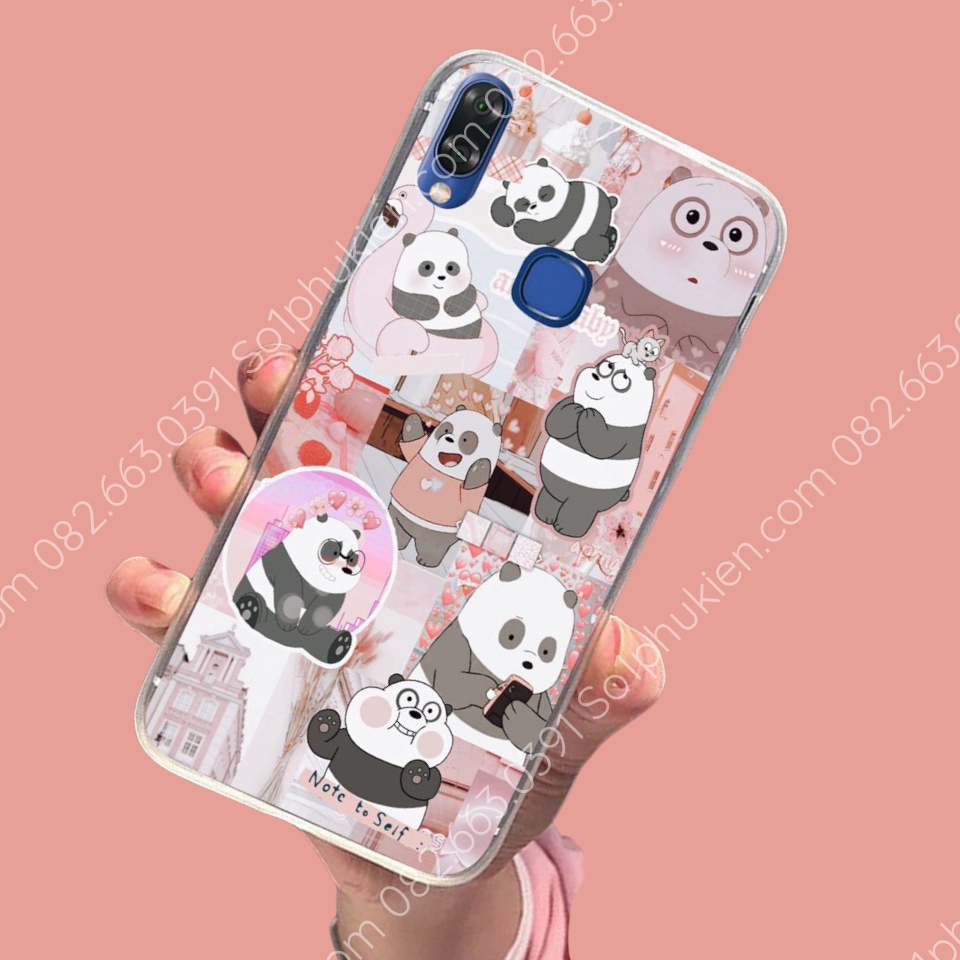 Ốp lưng Vsmart Joy 2+ (plus) , Active 1, Joy1, Joy 1+, Star 3, joy 3 Active 3, live 4, star 4, star 5, in hình gấu