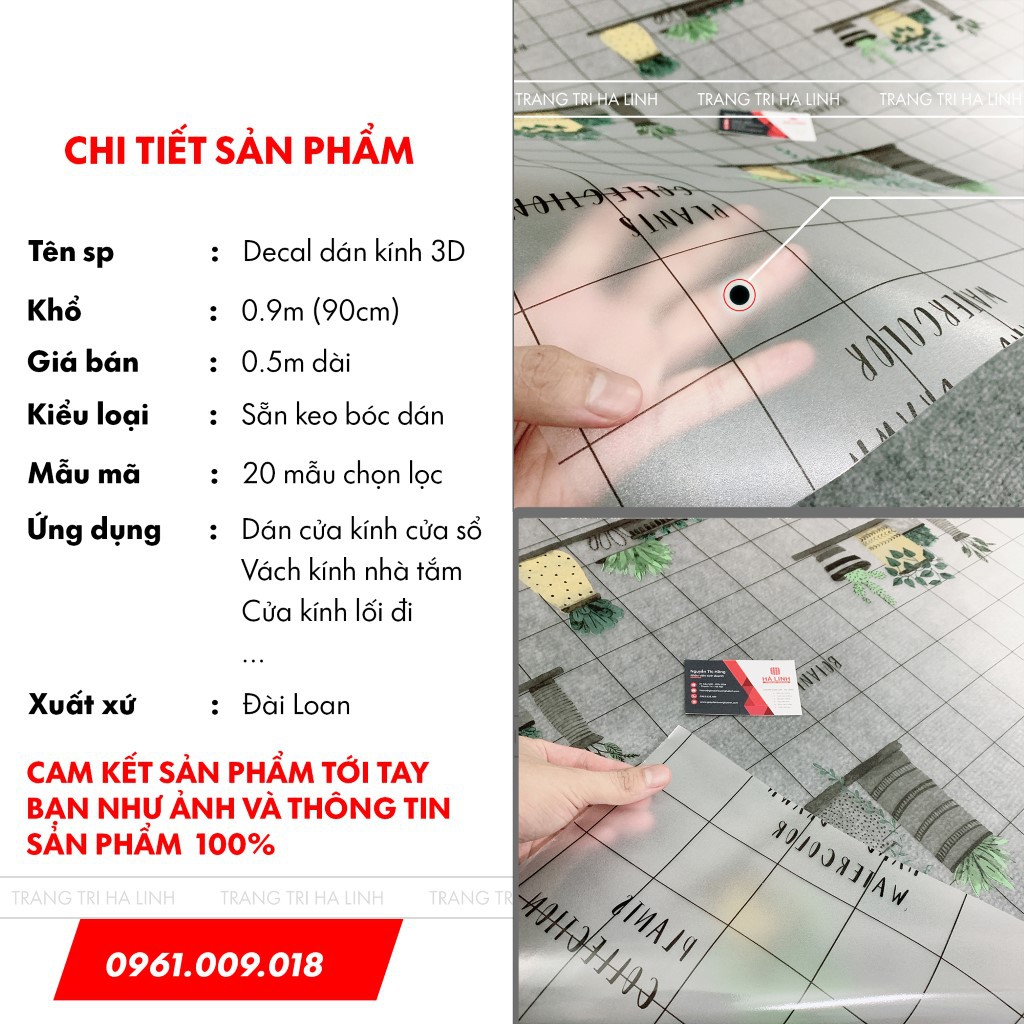 Giấy dán kính mờ, decal dán kính 3D mờ phòng ngủ , Đề can trang trí dán kính cửa sổ | BigBuy360 - bigbuy360.vn
