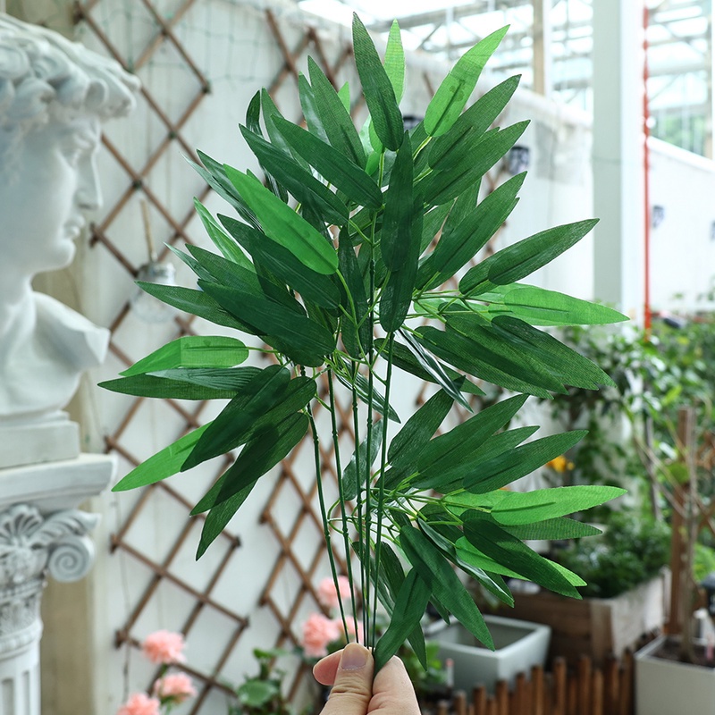 Nhánh Cây Tre Nhân Tạo Phong Cách Bắc Âu Trang Trí Nội Thất