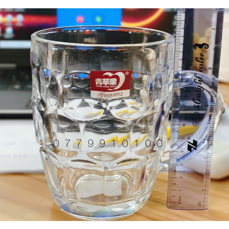 LY CÓ QUAI THUỶ TINH DUNG TÍCH LỚN